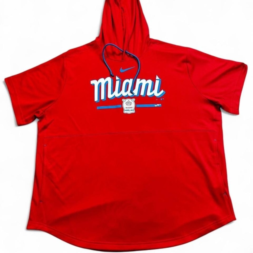 Nike Red Miami Hoodie
